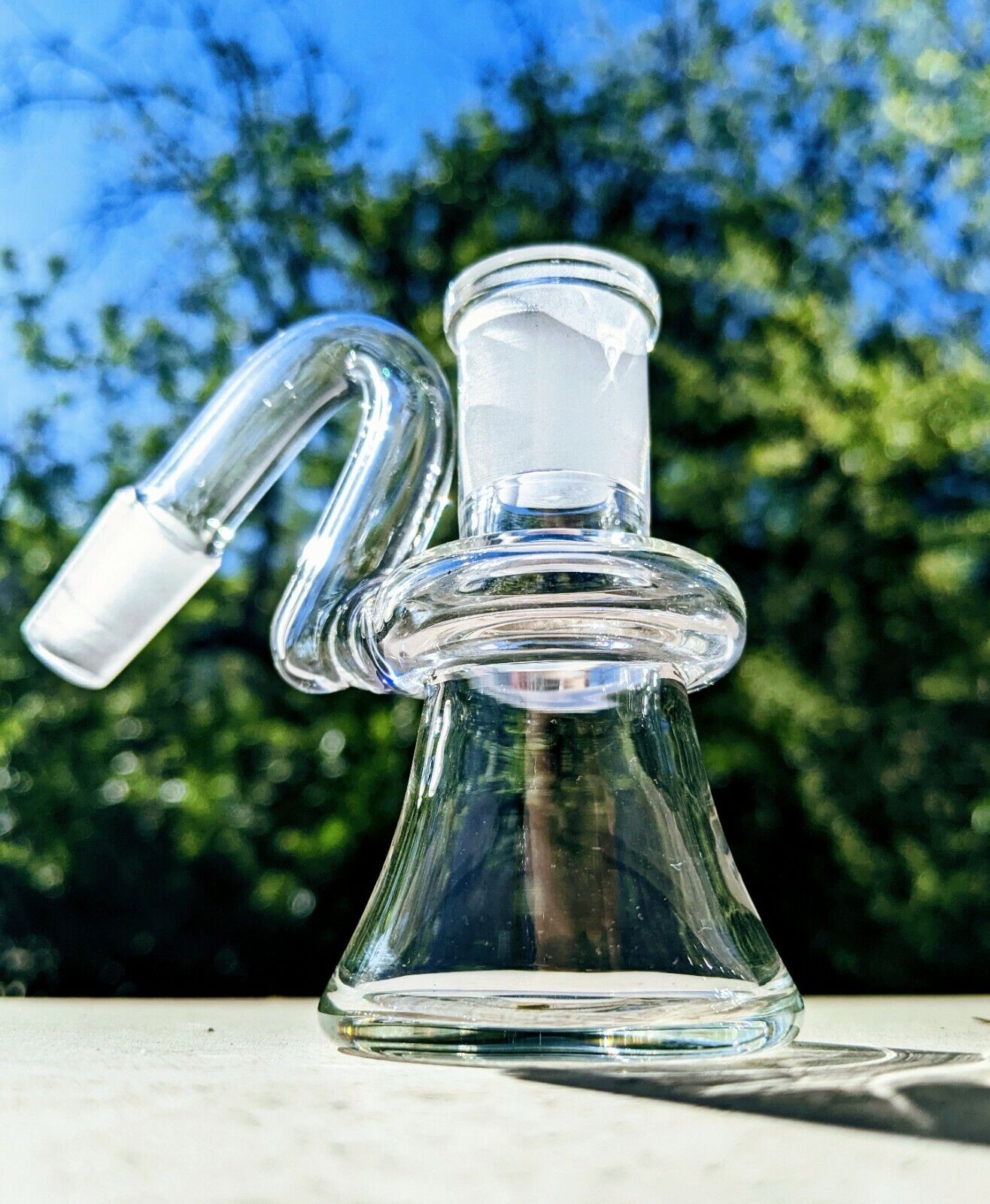 Mini Dry Glass Ash Catcher 14mm Hookah Glass Bong Water Catchers Clear Bubbler Ashcatcher 45 90 Degree