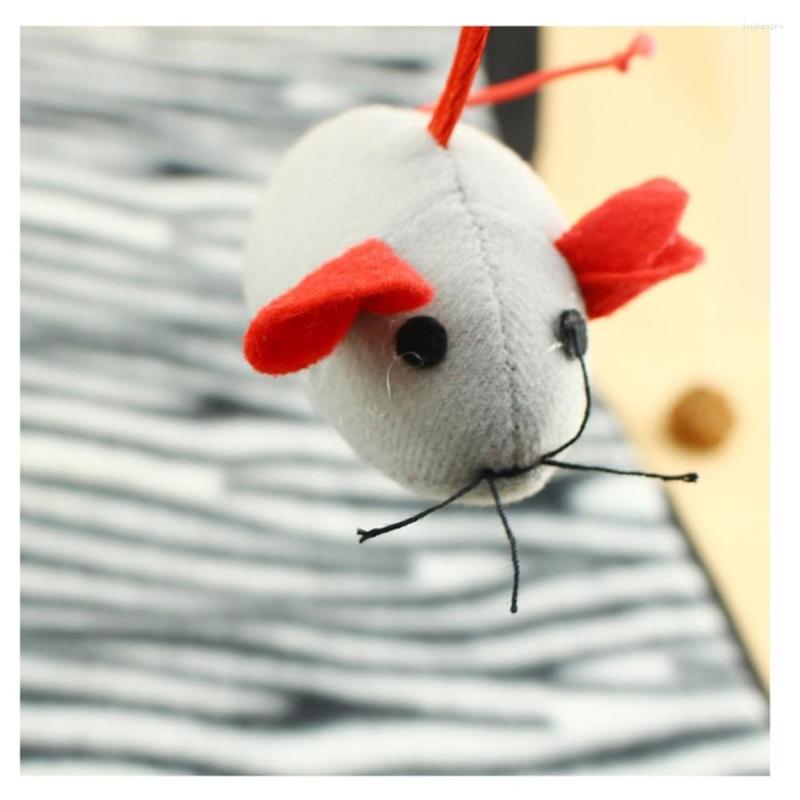 Cat Beds Funny Play Tent With Hanging Ball Toys Balls Bed Kitten Mat Exercise Activity Playing Blanket Portable Pet Supplies