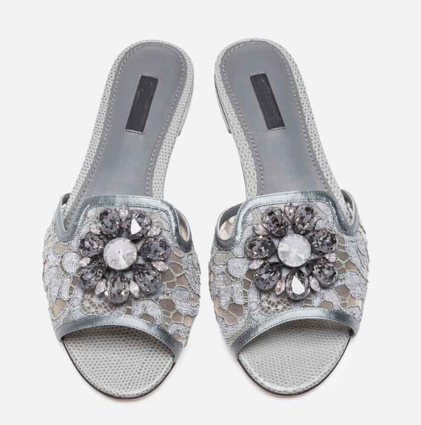 Elegant Brands Rainbow Lace Sandals Slippers Flats Flower Crystals Branded Leather Sole Slide Jeweled Embellishment Mule Casual Walking EU34-43
Elegant Brands Rainbow Lace Sandals Slippers Flats Flower Crystals Branded Leather Sole Slide Jeweled Embellishment Mule Casual Walking EU34-43