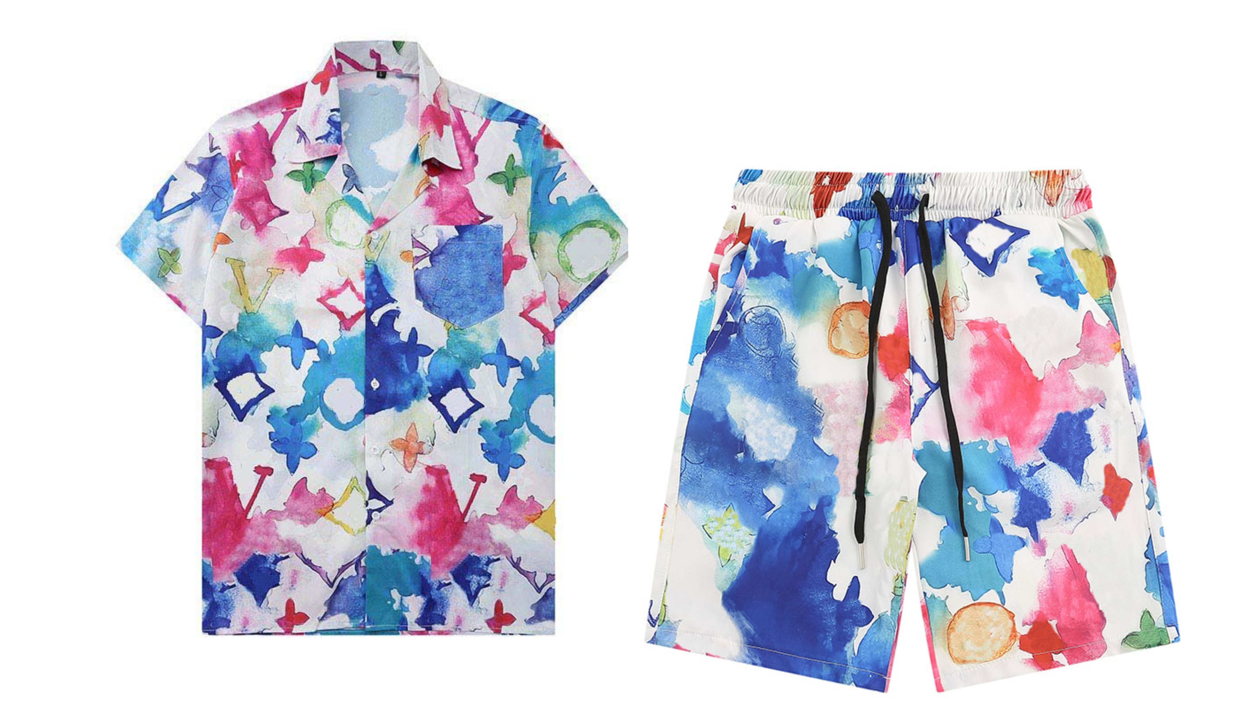 Fashion Designers Hawaii Beach Casual Shirts Sets Men Summer Button Down Letter Print Short Sleeve Dress Shirt Suits Print Pattern M-3XL, 14
Fashion Designers Hawaii Beach Casual Shirts Sets Men Summer Button Down Letter Print Short Sleeve Dress Shirt Suits Print Pattern M-3XL, 14