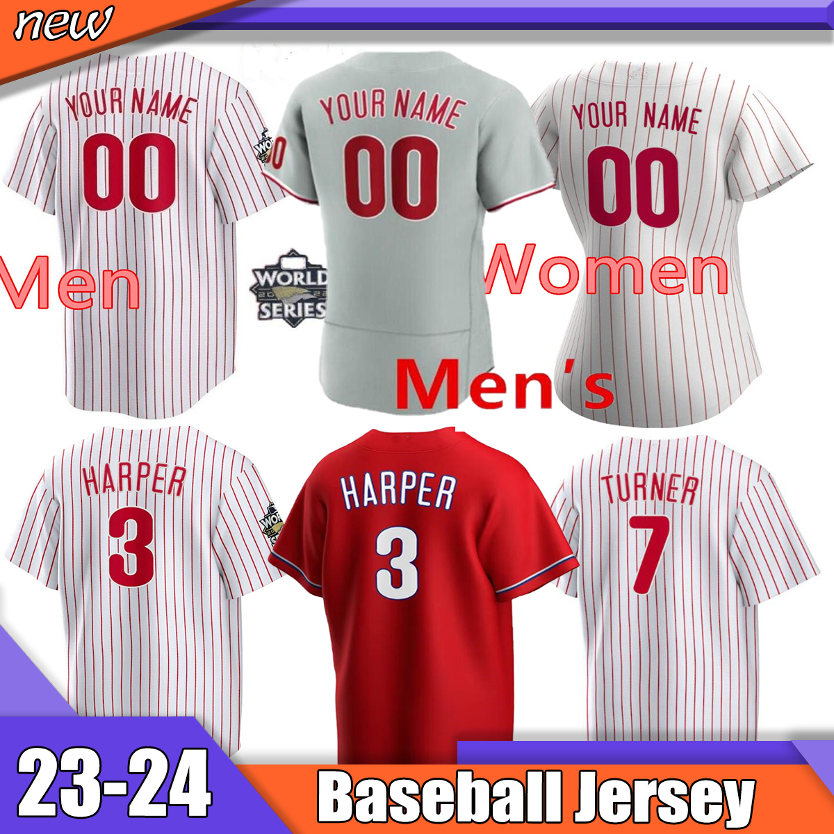 2023 JT Realmuto Baseball Jerseys 3 Bryce Harpe Jersey 7 Trea Turner 17 Rhys Stott 10 Men Women Bohm any name 12 Schwarber jerseys stitched Harper Wheeler Custom S-4XL, 15
2023 JT Realmuto Baseball Jerseys 3 Bryce Harpe Jersey 7 Trea Turner 17 Rhys Stott 10 Men Women Bohm any name 12 Schwarber jerseys stitched Harper Wheeler Custom S-4XL, 15