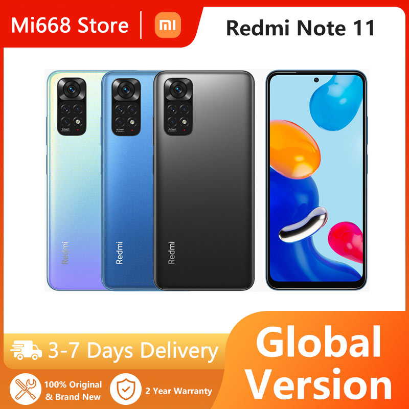 Xiaomi Redmi Note 11 Smartphone NFC Snapdragon 680 Octa Core 33W Global version
Xiaomi Redmi Note 11 Smartphone NFC Snapdragon 680 Octa Core 33W Global version