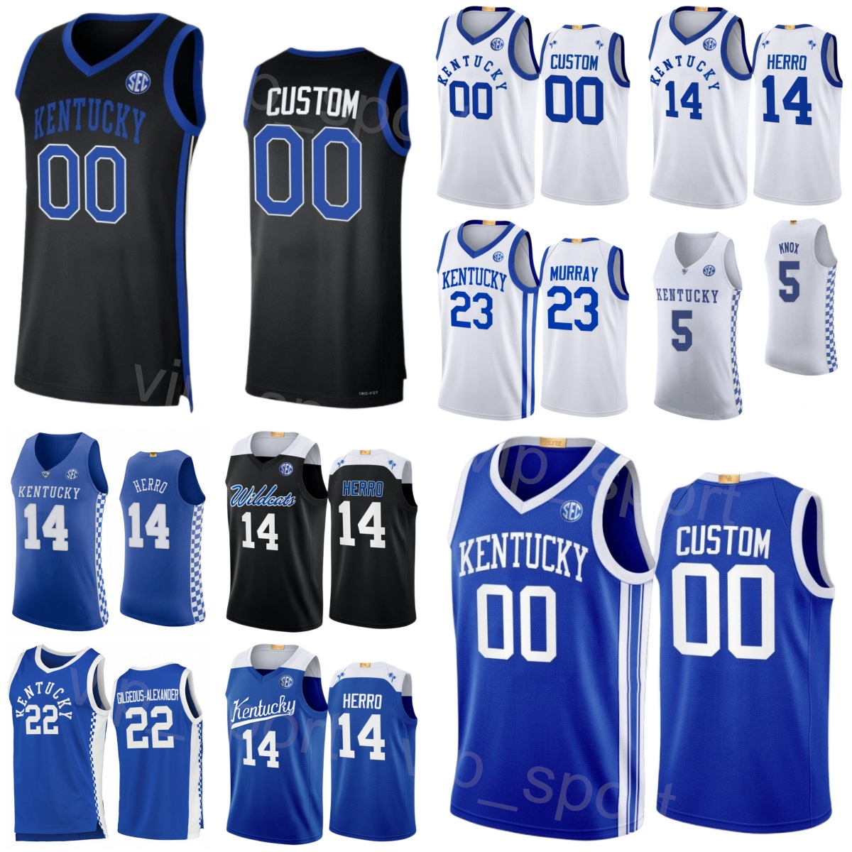 Kentucky Wildcats Basketball 14 Tyler Herro Jersey College 5 Kevin Knox II 22 Shai Gilgeous-Alexander 23 Jamal Murray 25 PJ Washington Black Blue White Stitch NCAA
Kentucky Wildcats Basketball 14 Tyler Herro Jersey College 5 Kevin Knox II 22 Shai Gilgeous-Alexander 23 Jamal Murray 25 PJ Washington Black Blue White Stitch NCAA
