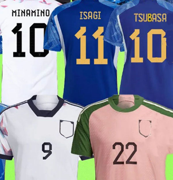 2022 Soccer Jerseys Japans Cartoon ISAGI ATOM TSUBASA MINAMINO ASANO DOAN KUBO ITO 2023 Japanese Special uniform de classic vintage 23 24 Football Shirt, 22/23 home
2022 Soccer Jerseys Japans Cartoon ISAGI ATOM TSUBASA MINAMINO ASANO DOAN KUBO ITO 2023 Japanese Special uniform de classic vintage 23 24 Football Shirt, 22/23 home