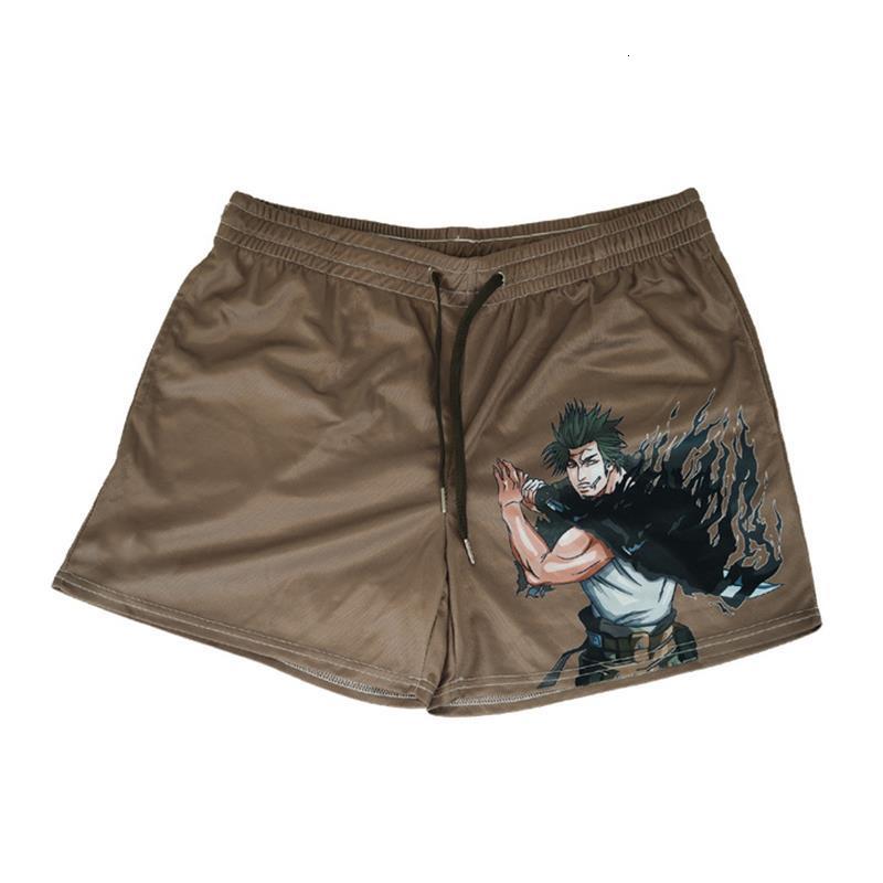 Men's Shorts Japanese Anime Men Printed Fashion Street Loose Casual Daily Beach Workout Jogging 6XL Gym 230323