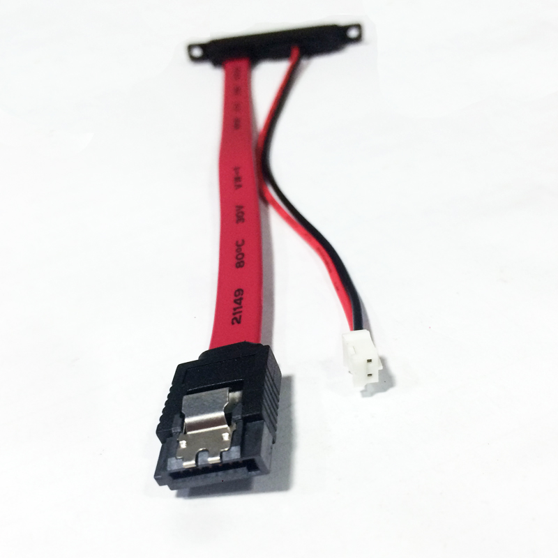 2-en-1 7pin Data SATA 2pin FDD FLOPPY POWER COMBO 7 15 PIN 22P SATA Câble HD CD / DVD conjoint CD / DVD