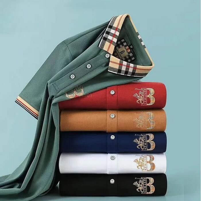 2023High end embroidered short sleeved cotton polo shirt men T shirt Korean fashion clothing summer luxury top Asian size M L XL XXL XXXL, Cutyh23
2023High end embroidered short sleeved cotton polo shirt men T shirt Korean fashion clothing summer luxury top Asian size M L XL XXL XXXL, Cutyh23