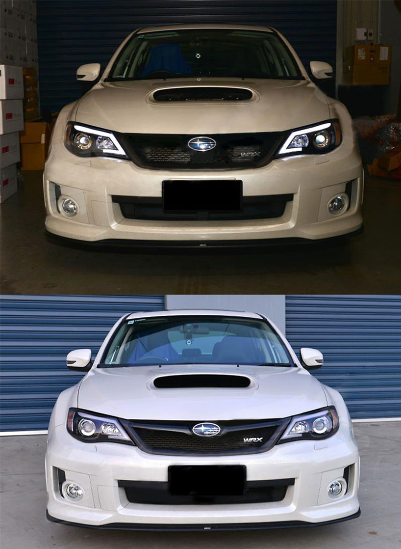 Daylight Light Bulb LED Headlight for Subaru WRX 2008-2014 Upgrade High Beam Headlights Turn Signal Lamp