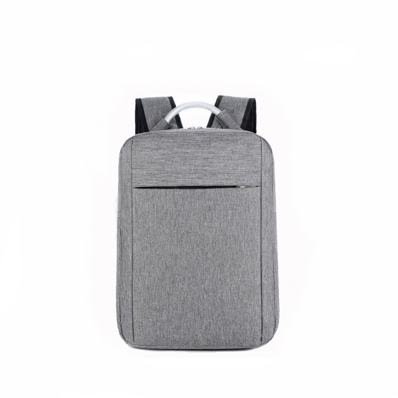 Waterproof and Shockproof 15-inch Business and Travel Computer Backpack Black and Gray