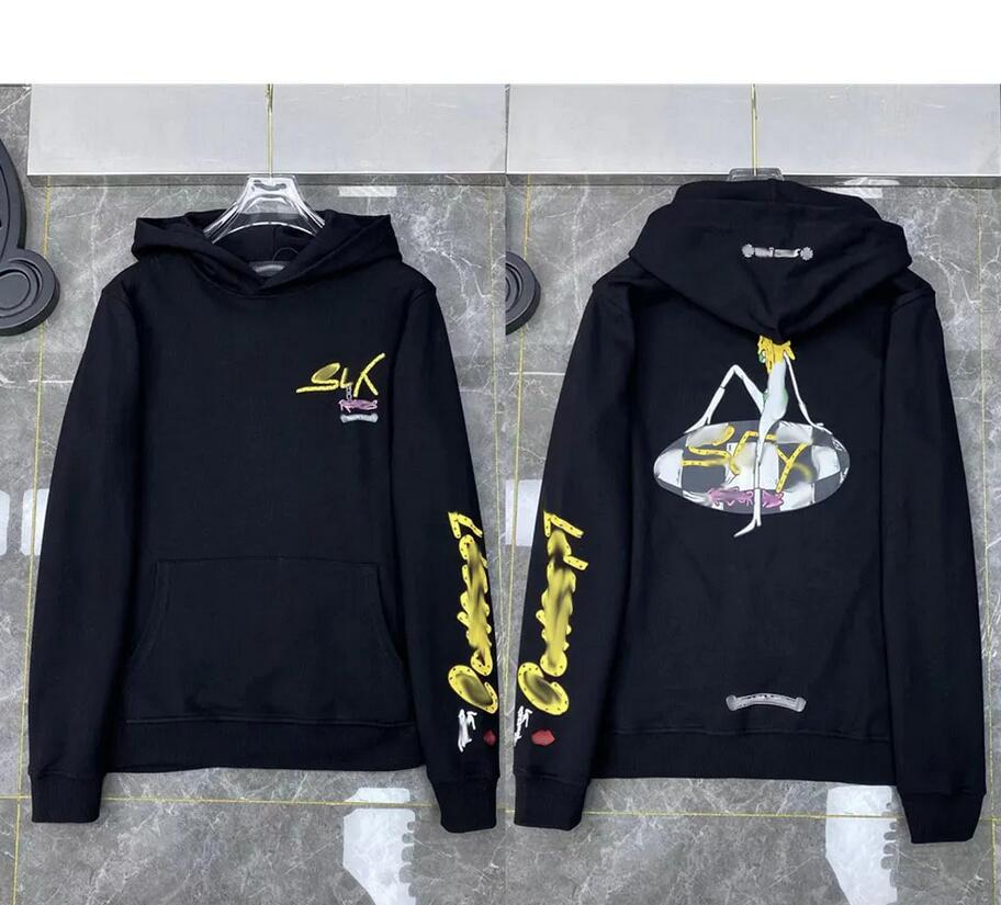 Jackets Zipper Fashion Designer Luxury Men's Sweatshirts Heart Horseshoe Cross Print Brand Hoodies Women Chromes Coat Casual Pullover Loose Sweater Jacket IE1G
Jackets Zipper Fashion Designer Luxury Men's Sweatshirts Heart Horseshoe Cross Print Brand Hoodies Women Chromes Coat Casual Pullover Loose Sweater Jacket IE1G