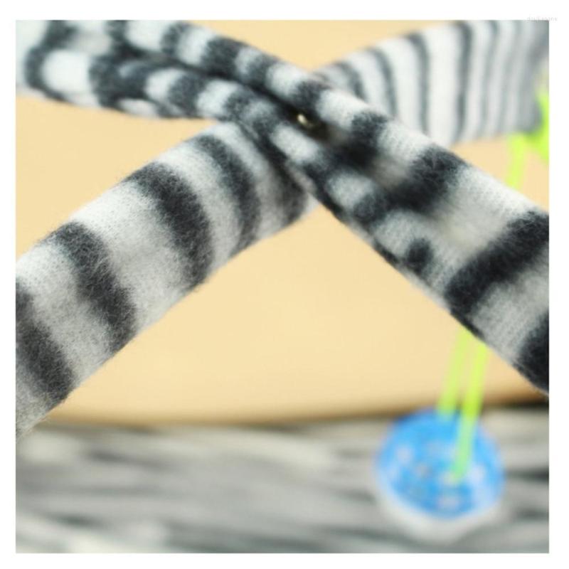 Cat Beds Funny Play Tent With Hanging Ball Toys Balls Bed Kitten Mat Exercise Activity Playing Blanket Portable Pet Supplies