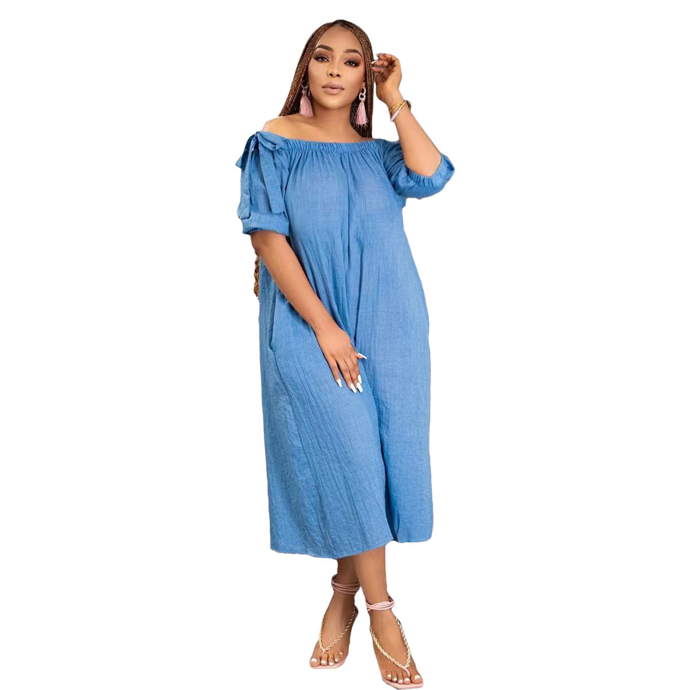 2023 Designer Summer Loose Jumpsuits Plus size 3XL Women Short Sleeve Slash Neck Rompers Fashion Solid Capris One Piece Overalls Bulk Wholesale Clothe