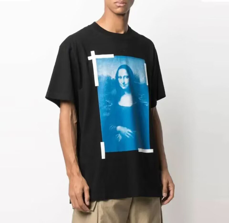 Mens luxury shirts fashion cotton blend t shirts Mona Lisa Print Short Sleeve Loose Fit Gift Recommendation for Boyfriend, Black
Mens luxury shirts fashion cotton blend t shirts Mona Lisa Print Short Sleeve Loose Fit Gift Recommendation for Boyfriend, Black