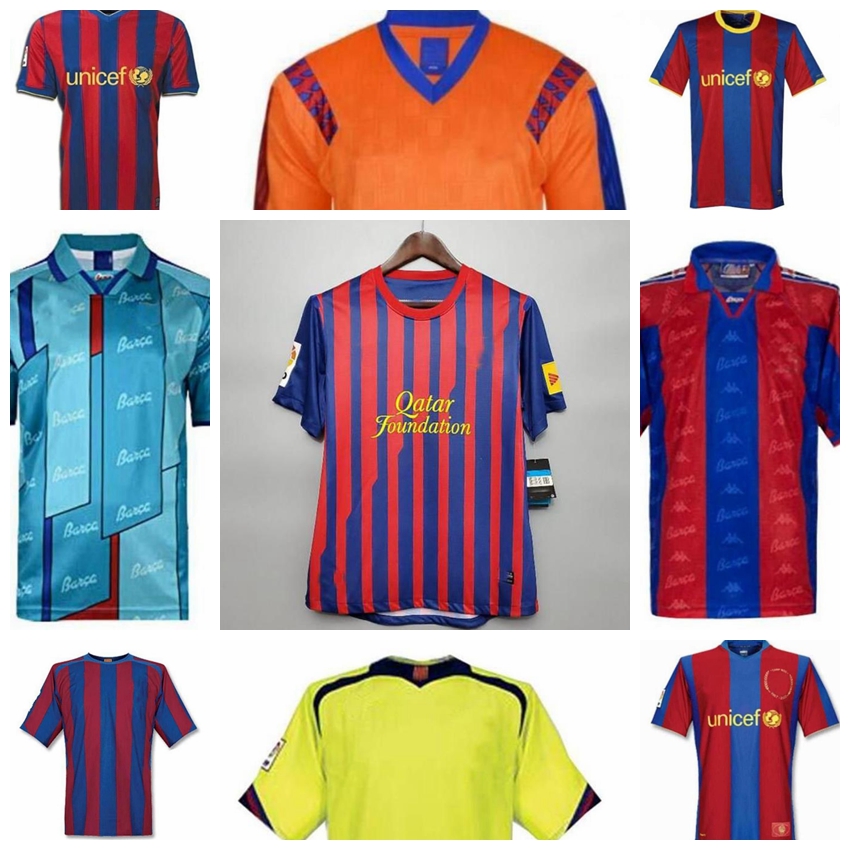 Retro barca soccer jerseys 96 97 07 08 09 10 11 XAVI RONALDINHO RONALDO BARCELONAS RIVALDO GUARDIOLA Iniesta finals classic maillot de foot 1899 1999 football shirts
Retro barca soccer jerseys 96 97 07 08 09 10 11 XAVI RONALDINHO RONALDO BARCELONAS RIVALDO GUARDIOLA Iniesta finals classic maillot de foot 1899 1999 football shirts