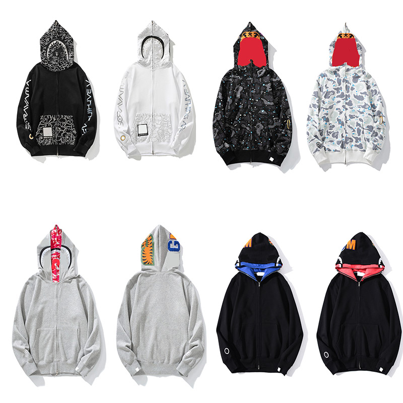 Brand Mens Hoodies Embroidery sweaters Print Cotton Sweater sweater Jacket Shark mouth Blue Pink Casual Cardigan Hooded jackets Bathing Black S-3XL designer hoodie, 6690-2
Brand Mens Hoodies Embroidery sweaters Print Cotton Sweater sweater Jacket Shark mouth Blue Pink Casual Cardigan Hooded jackets Bathing Black S-3XL designer hoodie, 6690-2