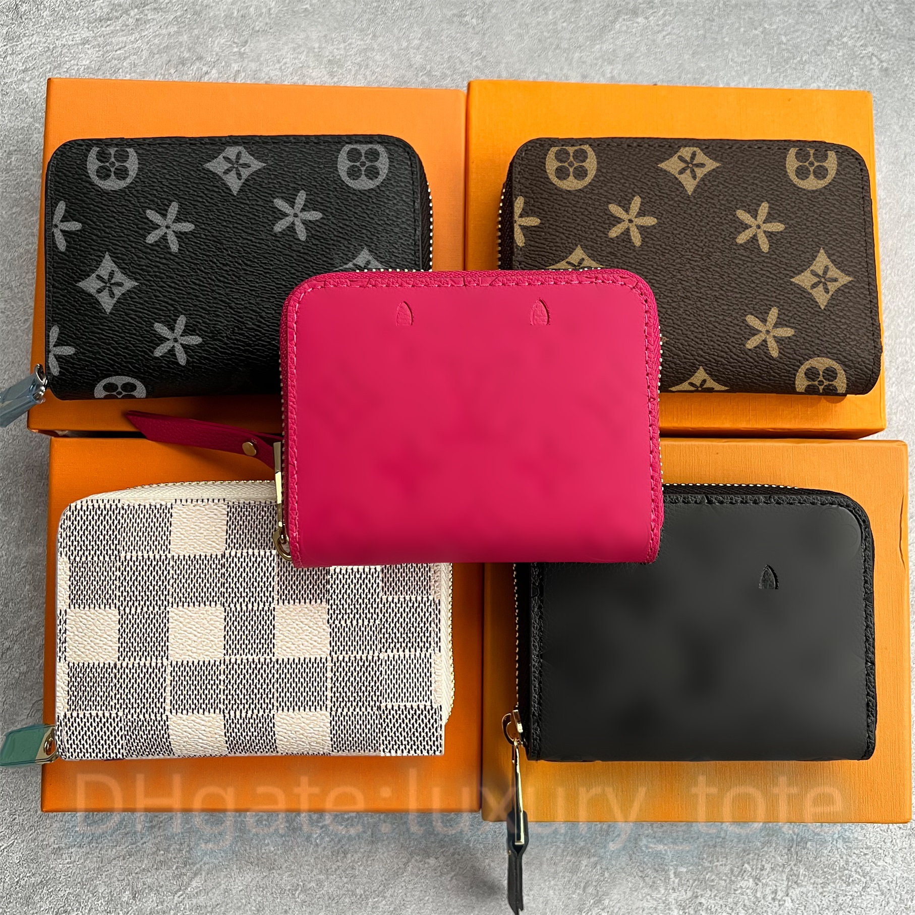 7A quality M60067 N63070 Zippy Coin Purse wallet Genuine Leather Black flower Womens man Designer key pouch card holder luxury wallets Embossed CardHolder, Damire azur pink
7A quality M60067 N63070 Zippy Coin Purse wallet Genuine Leather Black flower Womens man Designer key pouch card holder luxury wallets Embossed CardHolder, Damire azur pink