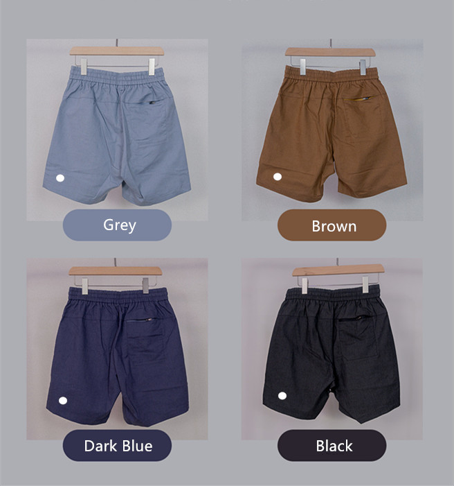 Men Yoga Sports Short Quick Dry Shorts With Back Pocket Mobile Phone Casual Running Gym Jogger Pant LLM698