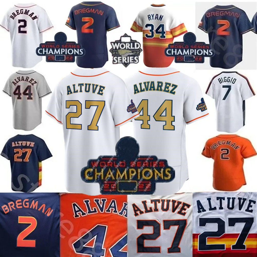 2023 Custom S- Alvarez Jersey 44 Alvarez 7 Biggio 27 Jose Altuve 34 Nolan Ryan George Springer Michael Brantley Yuli Gurriel 2 Alex Bregman WS Baseball jerseys, Colour 12
2023 Custom S- Alvarez Jersey 44 Alvarez 7 Biggio 27 Jose Altuve 34 Nolan Ryan George Springer Michael Brantley Yuli Gurriel 2 Alex Bregman WS Baseball jerseys, Colour 12