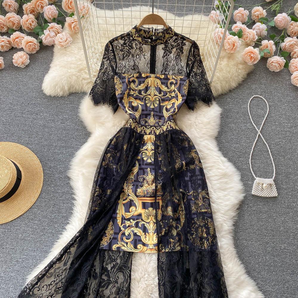 Spring And Summer French Vintage Maxi Dress 2023 Sundress Ladies Long Sleeve Orange Polka Dot Chiffon Pleated Dresses Femme Robe Bohemia Beach, Same as picture
Spring And Summer French Vintage Maxi Dress 2023 Sundress Ladies Long Sleeve Orange Polka Dot Chiffon Pleated Dresses Femme Robe Bohemia Beach, Same as picture