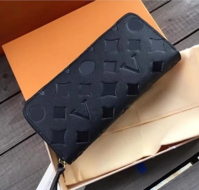 Designers ZIPPY WALLET High Quality Soft Leather Mens Womens Iconic textured Fashion Long Zipper Wallets Coin Purse Card Case Holder Wih Box 9 colour, L-brown grid
Designers ZIPPY WALLET High Quality Soft Leather Mens Womens Iconic textured Fashion Long Zipper Wallets Coin Purse Card Case Holder Wih Box 9 colour, L-brown grid