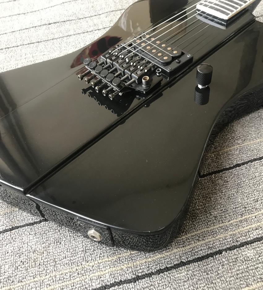 Promotion Robbin Crosby Signature Fire Bird Gloss Black Electic Guitar Floyd Rose Tremolo Locking Nut Black Hardware Shark Fi3611186
Promotion Robbin Crosby Signature Fire Bird Gloss Black Electic Guitar Floyd Rose Tremolo Locking Nut Black Hardware Shark Fi3611186