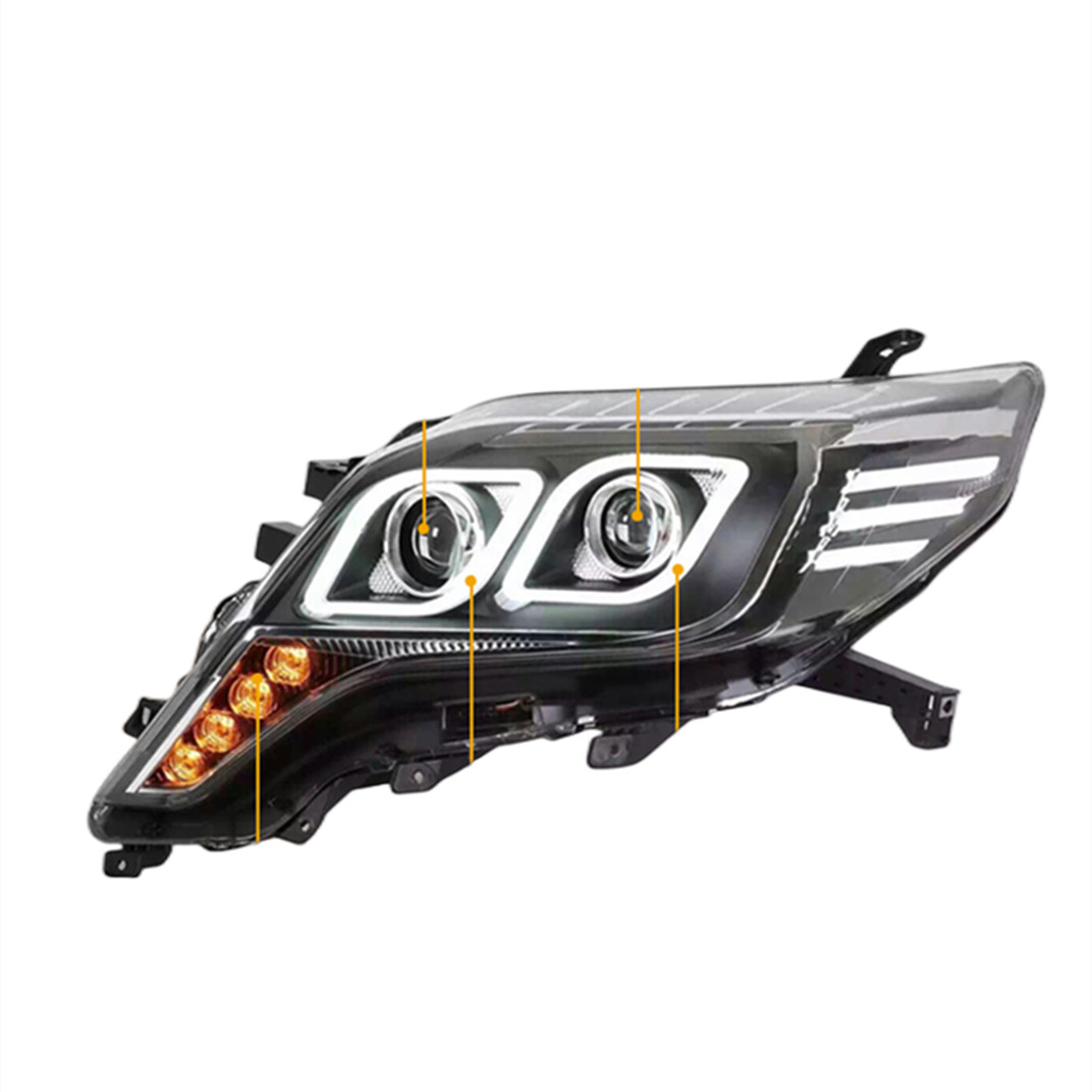LED Head Lamp for Toyota Prado LED Headlight 2014-2017 Front Lights Head Lamp DRL Signal Projector Lens Auto Accessories