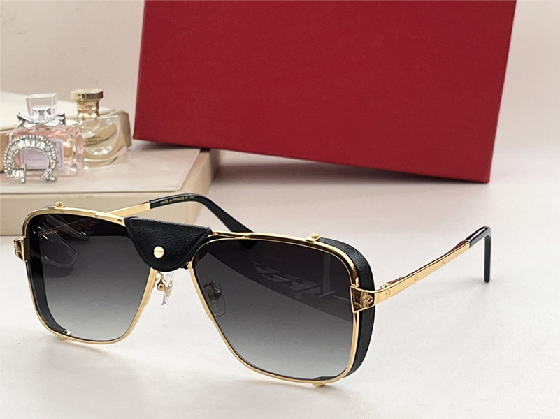 New fashion design square pilot sunglasses 0297 metal frame with black calfskin bridge classic simple and popular style outdoor uv400 protection glasses
New fashion design square pilot sunglasses 0297 metal frame with black calfskin bridge classic simple and popular style outdoor uv400 protection glasses