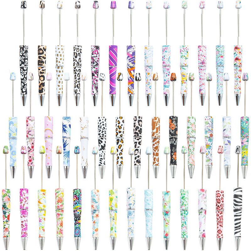Leopard DIY Beaded Ballpoint Pens Plastic Rotary Ball Pen School Office Supplies, As shown
Leopard DIY Beaded Ballpoint Pens Plastic Rotary Ball Pen School Office Supplies, As shown
