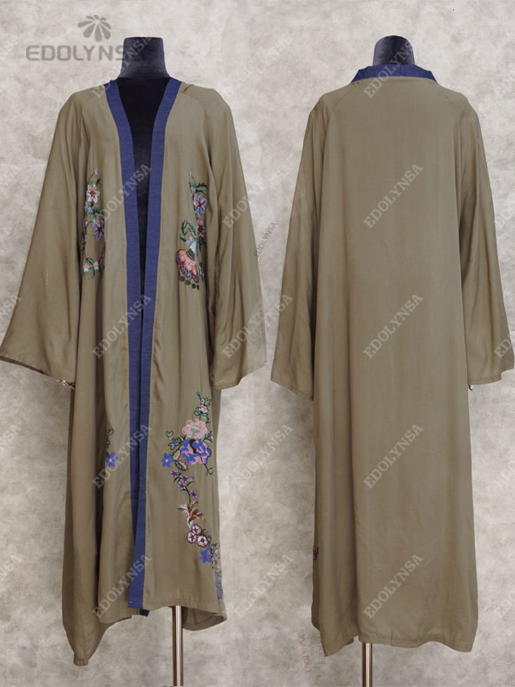 Women's Swimwear Embroidery Kaftan Beach Tunic Beach Cover up Saida de Praia Swimsuit Women Bikini cover up Pareo Sarong Beachwear Q882 230323