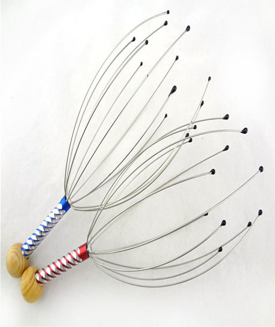 1piece Beauty Health Care Massage Relaxation Octopus Scalp Head Massager Scratcher Random Color