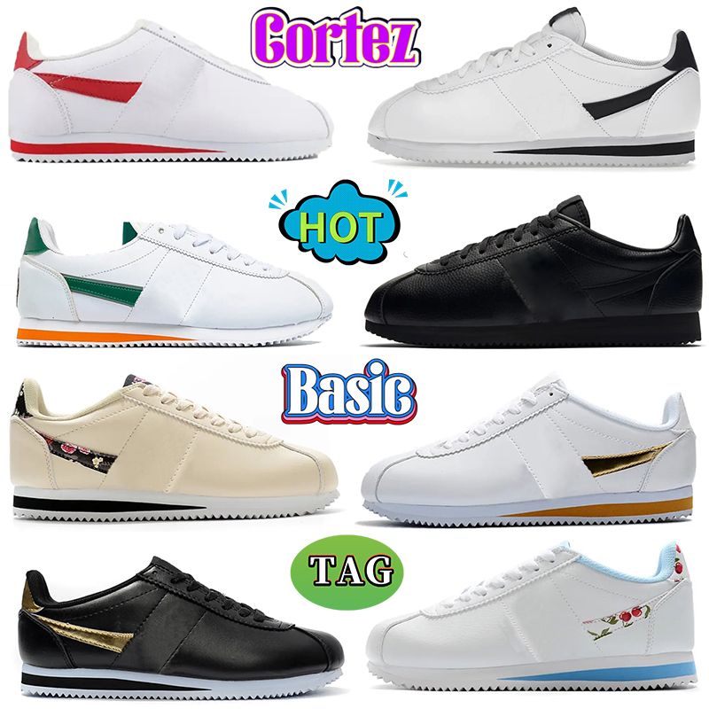2023 Cortez Casual Shoes Mens Womens Sneakers Classic Basic Leather shoes Black White Forrest Gump Stranger Things obsidian Designer Men Women Sports Trainers, 14 black metallic gold
2023 Cortez Casual Shoes Mens Womens Sneakers Classic Basic Leather shoes Black White Forrest Gump Stranger Things obsidian Designer Men Women Sports Trainers, 14 black metallic gold