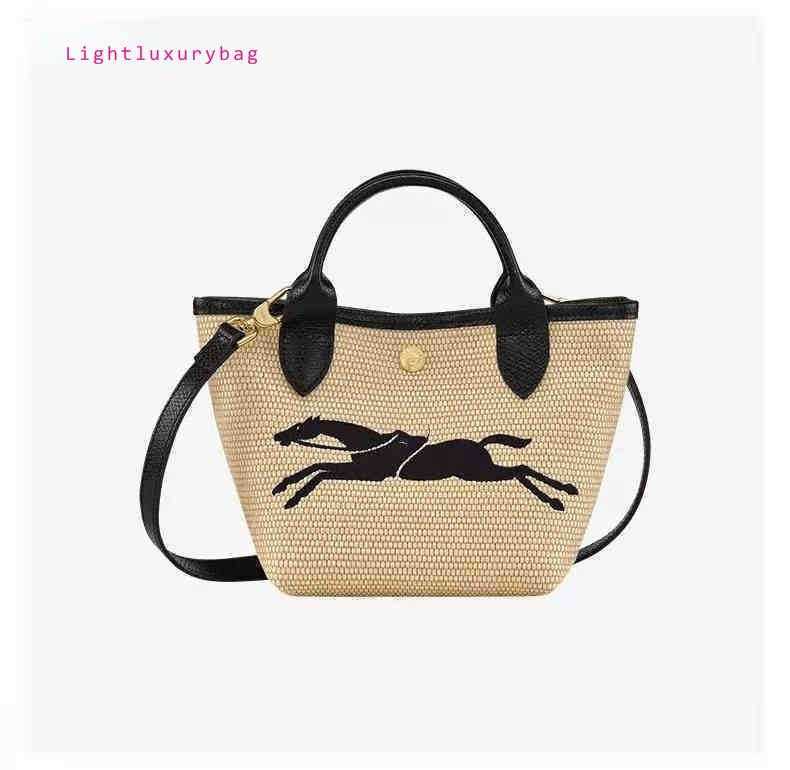 5A Designer Tote Bags Straw Beach Champ Crossbody Summer Brand Wallet Women Handbags Shoulder Bucket Luxury classic Female Purses 1106, Longcha bag-black
5A Designer Tote Bags Straw Beach Champ Crossbody Summer Brand Wallet Women Handbags Shoulder Bucket Luxury classic Female Purses 1106, Longcha bag-black