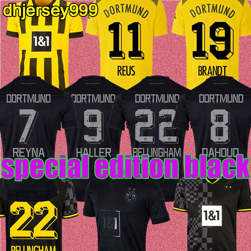 BVB soccer jerseys 22 23 soccer jersey all black shirts tee shirts HALLER football shirt REUS DORTMUND NEONGELB men kids kit maillot de foot 999042 jersey, Away kids
BVB soccer jerseys 22 23 soccer jersey all black shirts tee shirts HALLER football shirt REUS DORTMUND NEONGELB men kids kit maillot de foot 999042 jersey, Away kids