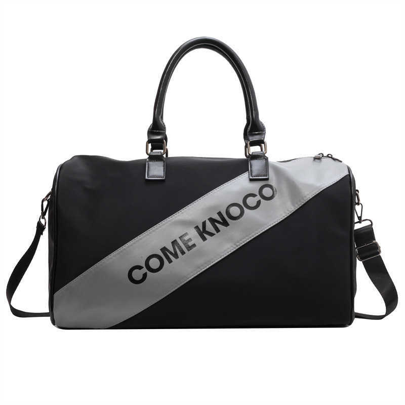 Duffel Bags Large Capacity Outdoor Short Distance Travel Bag Men s Portable Light Luggage Boarding Storage Sports Fitness 230316