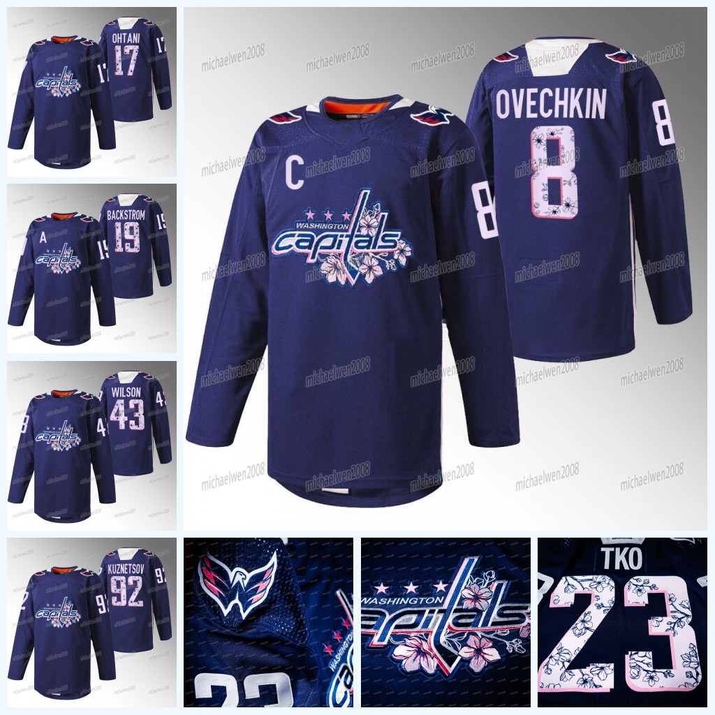 Capitals 2023 Cherry Blossom Alex Ovechkin Jersey Washington Nicklas Backstrom Dylan Strome Evgeny Kuznetsov Tom Wilson T.J. Oshie John Carlson Darcy Kuemper, Red
Capitals 2023 Cherry Blossom Alex Ovechkin Jersey Washington Nicklas Backstrom Dylan Strome Evgeny Kuznetsov Tom Wilson T.J. Oshie John Carlson Darcy Kuemper, Red