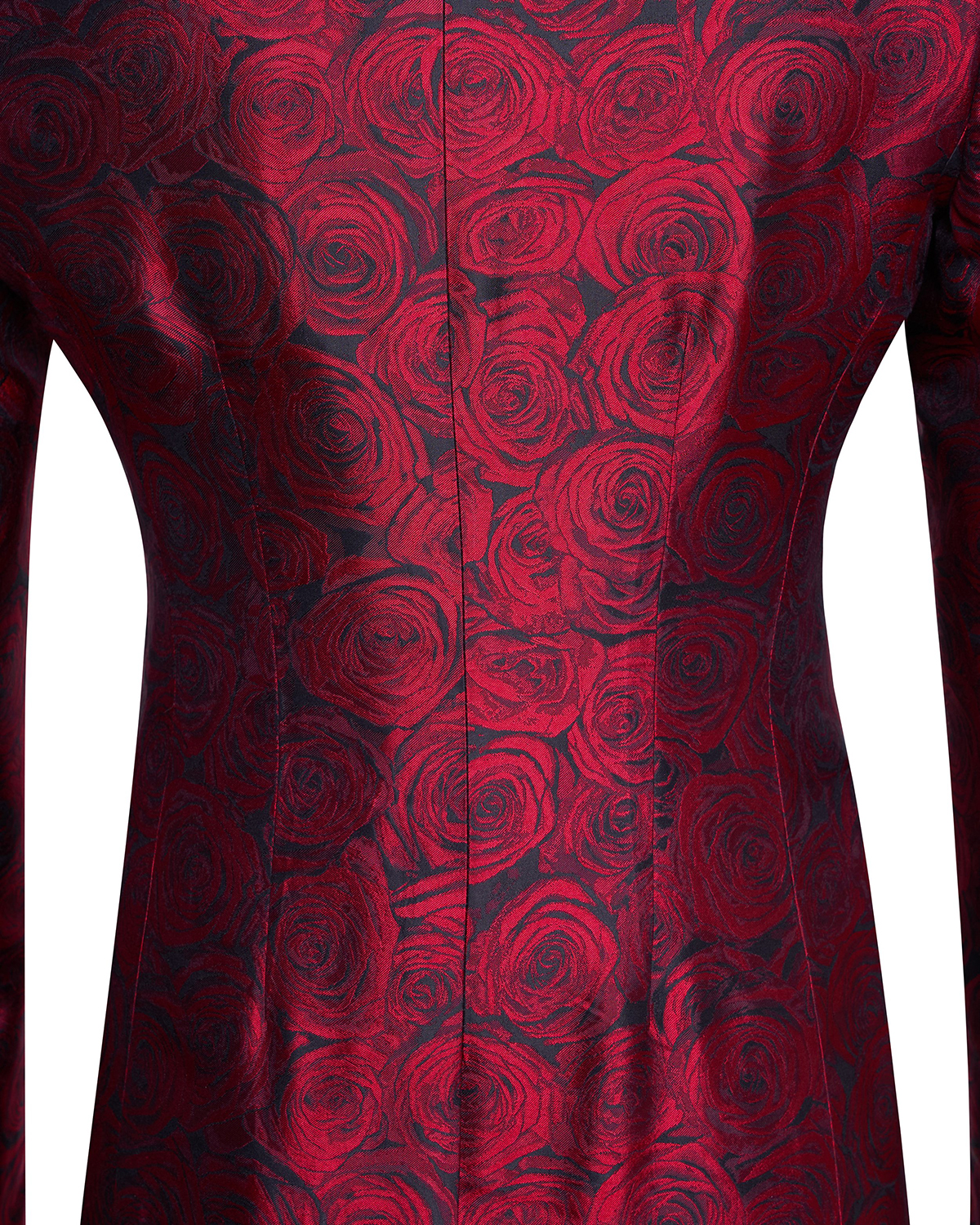 High-end Rose Flower Printing Mens Tuxedo Floral Suits Jackets Pants Wedding Party Slim Fit Men Dress Blazers Set Plus Size