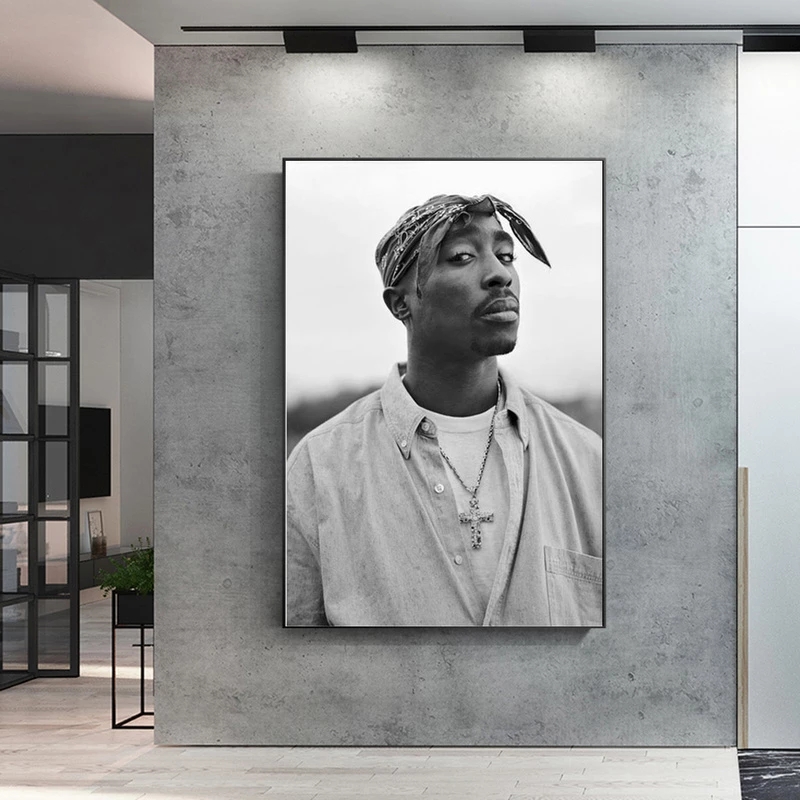 Tupac Shakur 2PAC Canvas Painting Rapper Star Poster Hip Hop Art Painting Moder Wall Decor Posters Wall Pictures for Home Design
Tupac Shakur 2PAC Canvas Painting Rapper Star Poster Hip Hop Art Painting Moder Wall Decor Posters Wall Pictures for Home Design