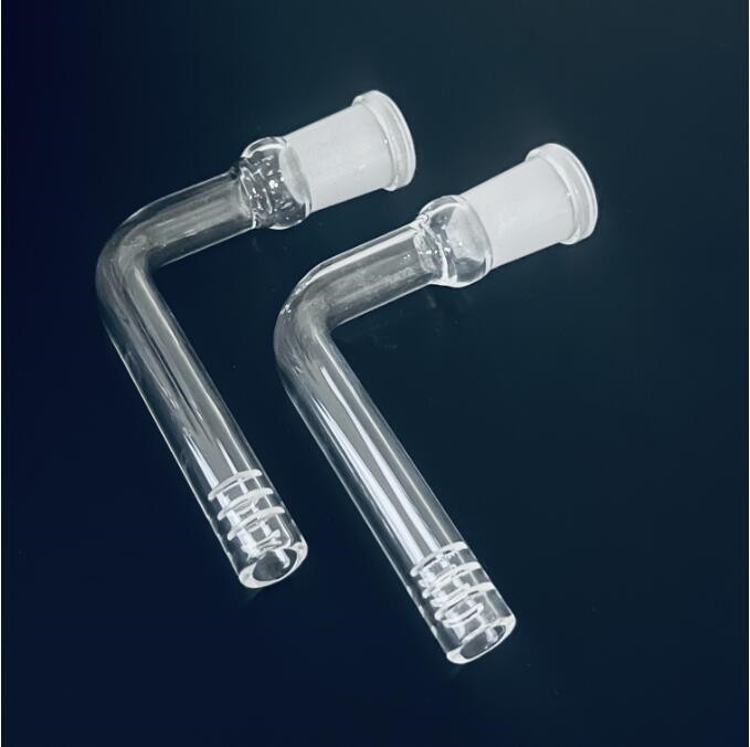 Glass Downstem Smoking Pipe 14mm Female 90 Degree Down Stem with 6 Cuts for Beaker Water Pipes Accessories
Glass Downstem Smoking Pipe 14mm Female 90 Degree Down Stem with 6 Cuts for Beaker Water Pipes Accessories