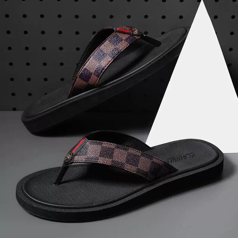 Luxury Brand Designer Rubber Slides Sandals Floral Brocade Men Slipper Flat Bottoms Flip Flops mens black Brown grey Striped Beach Slippers, A22 brown
Luxury Brand Designer Rubber Slides Sandals Floral Brocade Men Slipper Flat Bottoms Flip Flops mens black Brown grey Striped Beach Slippers, A22 brown