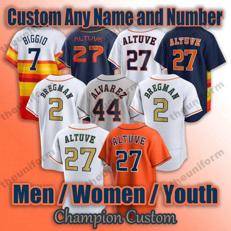 Custom Mens Baseball Jerseys 27 Jose Altuve 2 Alex Bregman 44 Yordan Alvarez 58 Hunter Brown 34 Nolan Ryan 5 Jeff Bagwell Womens Youth Fan Jersey, Ivory
Custom Mens Baseball Jerseys 27 Jose Altuve 2 Alex Bregman 44 Yordan Alvarez 58 Hunter Brown 34 Nolan Ryan 5 Jeff Bagwell Womens Youth Fan Jersey, Ivory