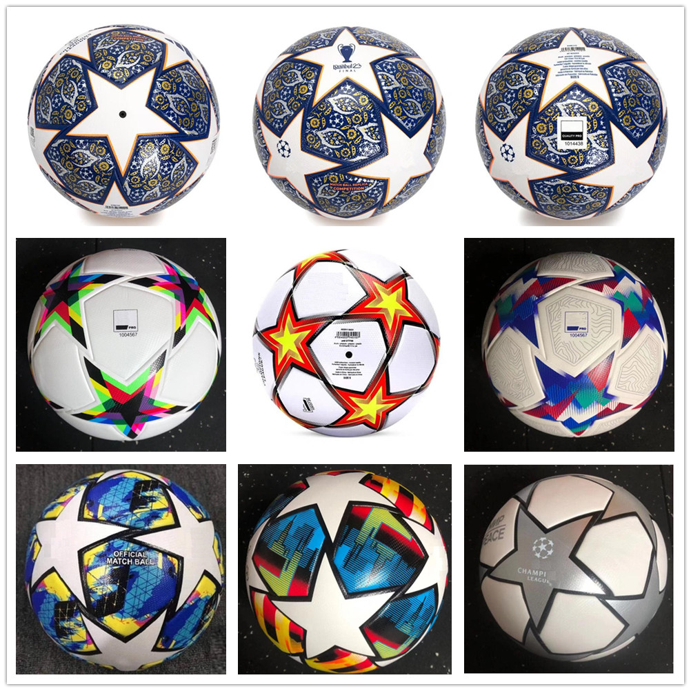 New 23 24 European champion Soccer ball size 5 Final KYIV PU balls granules slip-resistant football 2023 2024
New 23 24 European champion Soccer ball size 5 Final KYIV PU balls granules slip-resistant football 2023 2024