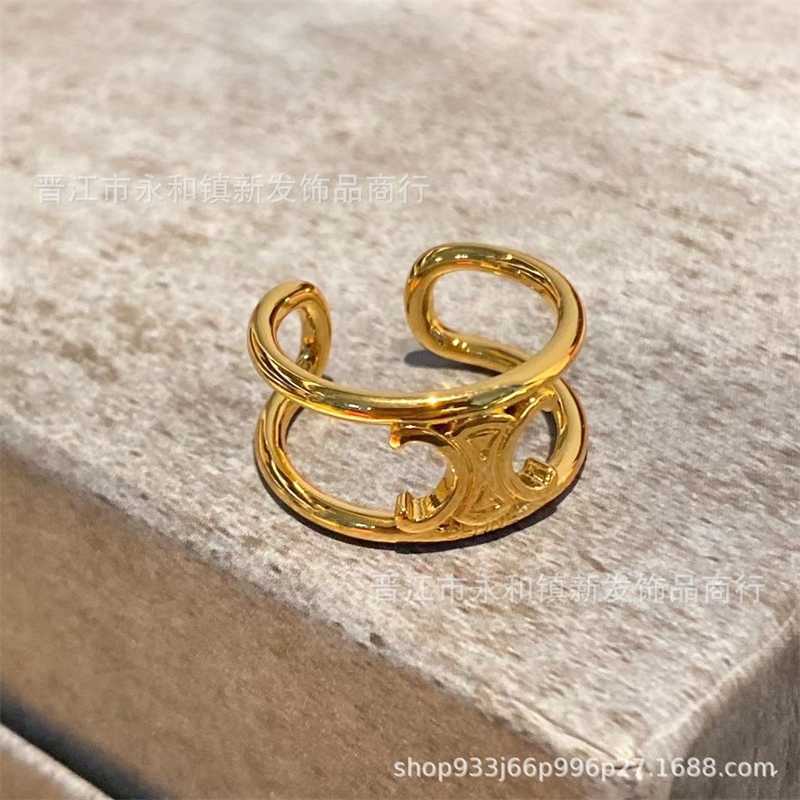 Designer jewelry Gold Plated CEI New Arc de Triomphe hollowed out open ring cold wind simple exquisite advanced sense index finger
Designer jewelry Gold Plated CEI New Arc de Triomphe hollowed out open ring cold wind simple exquisite advanced sense index finger