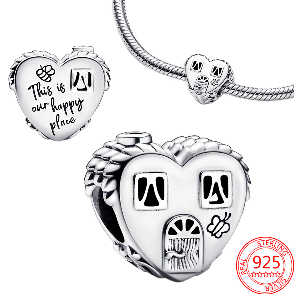 New Popular 925 Sterling Silver My Pet Cat Blue Sea Enamel Hi Kitty Dangle Charm Fit S925 Snake Bracelet Fine Jewelry
