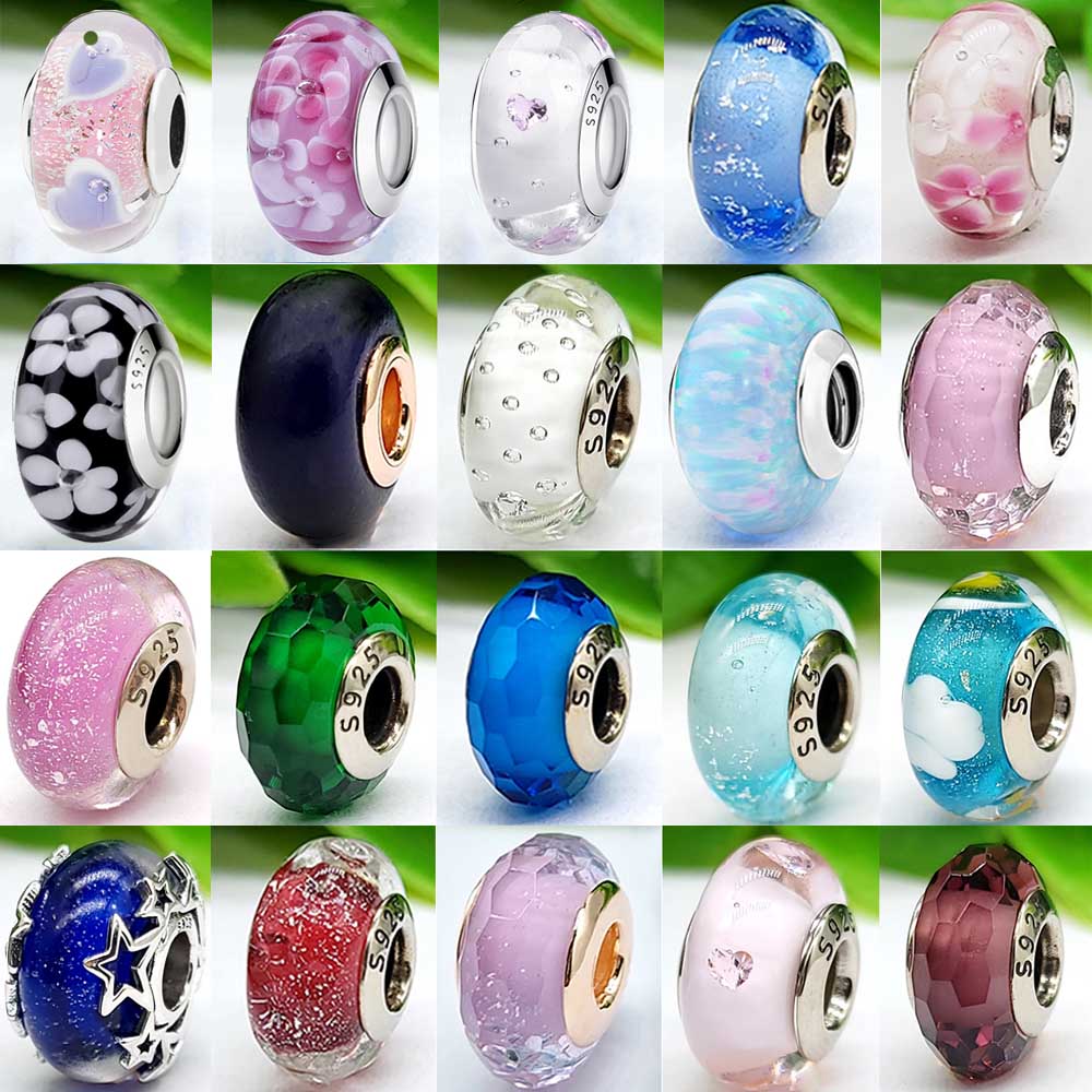 Classic 925 Sterling Silver Faceted Pink Murano Glass Charm Fit Pandora Original Bracelet and Bangle S925 DIY Jewelry Makings
Classic 925 Sterling Silver Faceted Pink Murano Glass Charm Fit Pandora Original Bracelet and Bangle S925 DIY Jewelry Makings