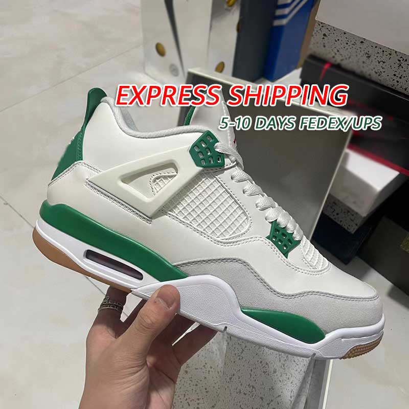 Shoes Sb x 4 Pine Green 4s Sail/pine Green-neutral Grey-white Men Outdoor Sneakers Dr5415-103 Us 7~ 13 Ttop Big Size
Shoes Sb x 4 Pine Green 4s Sail/pine Green-neutral Grey-white Men Outdoor Sneakers Dr5415-103 Us 7~ 13 Ttop Big Size