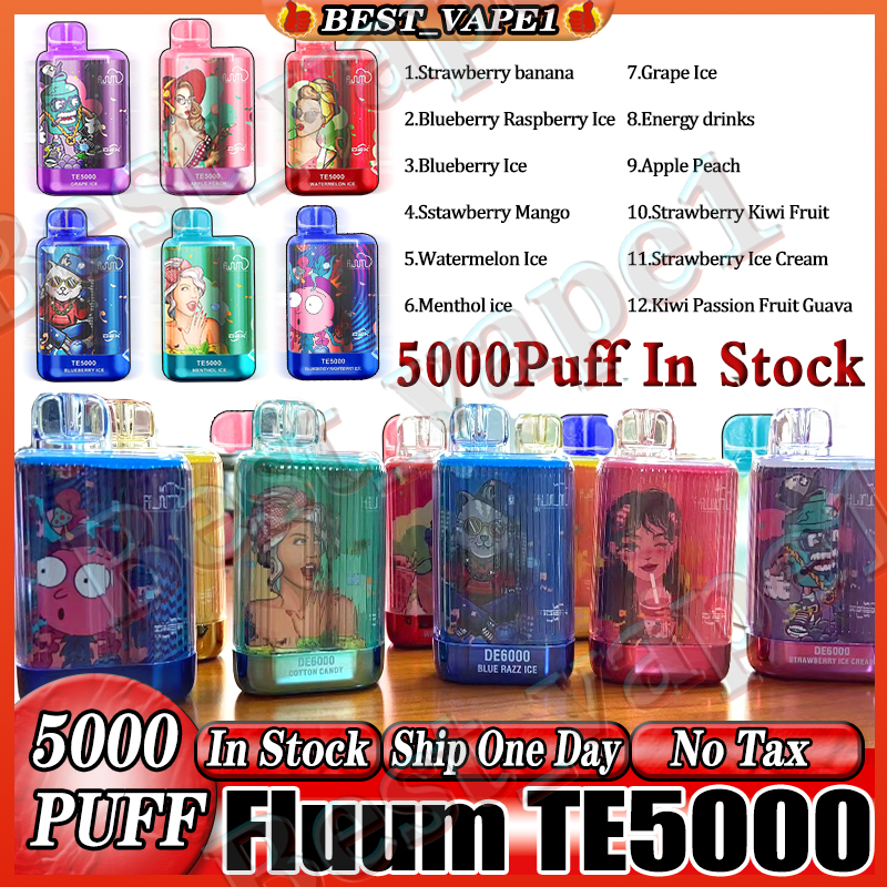 Original Fluum bar TE5000 Puffs 2% 3% 5% DisposableE Cigarettes VapeStarter Kit Prefilled pod 12ml 650 mah Battery Vape Pen 5000 PUFFS cigvapes 12 flavors VS Lost marry
Original Fluum bar TE5000 Puffs 2% 3% 5% DisposableE Cigarettes VapeStarter Kit Prefilled pod 12ml 650 mah Battery Vape Pen 5000 PUFFS cigvapes 12 flavors VS Lost marry