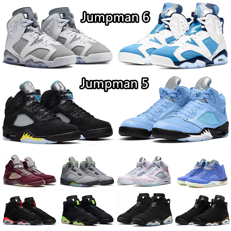 jorda n Jumpman 5 6 Basketball Shoes 5s 6s Black Infrared UNC Georgetown Infrared 23 Travis Scotts Cool Grey Green Bean We The Best Aqua Burgundy Sneakers for Me, Item#47
jorda n Jumpman 5 6 Basketball Shoes 5s 6s Black Infrared UNC Georgetown Infrared 23 Travis Scotts Cool Grey Green Bean We The Best Aqua Burgundy Sneakers for Me, Item#47