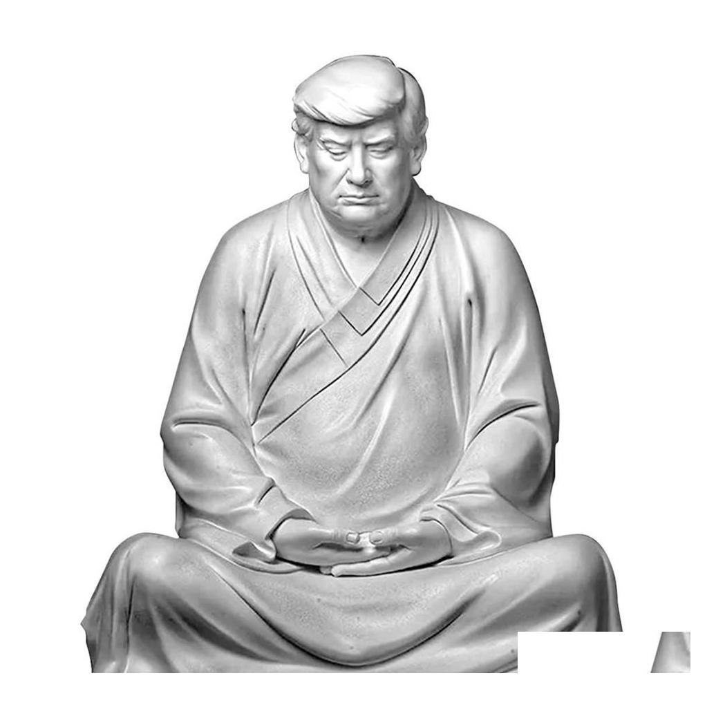 Arts And Crafts Former Us President Donald Trump Resin Buddha Statue Handmade Model Souvenir
Arts And Crafts Former Us President Donald Trump Resin Buddha Statue Handmade Model Souvenir