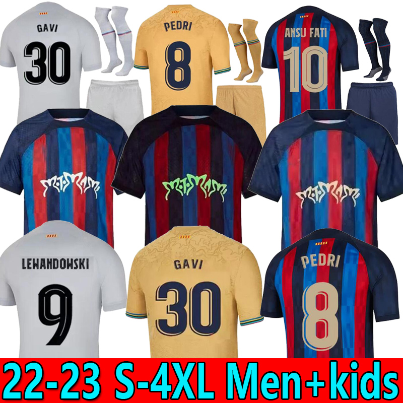 S-4XL 2023 LEWANDOWSKI PEDRI soccer jerseys GAVI MEMPHIS ADAMA AUBA FERRAN 23 24 FATI Barcelona FC ANSU DAVI DEST ARAUJO shirt men kids kit Casemiro football shirt, Fourth 2
S-4XL 2023 LEWANDOWSKI PEDRI soccer jerseys GAVI MEMPHIS ADAMA AUBA FERRAN 23 24 FATI Barcelona FC ANSU DAVI DEST ARAUJO shirt men kids kit Casemiro football shirt, Fourth 2
