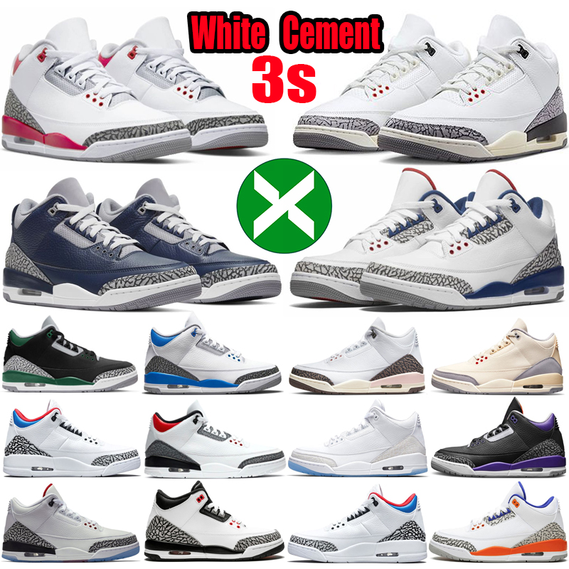 Jumpman 3 3s Men Basketball Shoes Sneakers Fire Red White Cement Reimagined Cardinal Dark Pine Green Unc Pink Cool Grey Mens Women Outdoor Sports Trainers with Gift, #1 white cement reimagined 36-47
Jumpman 3 3s Men Basketball Shoes Sneakers Fire Red White Cement Reimagined Cardinal Dark Pine Green Unc Pink Cool Grey Mens Women Outdoor Sports Trainers with Gift, #1 white cement reimagined 36-47